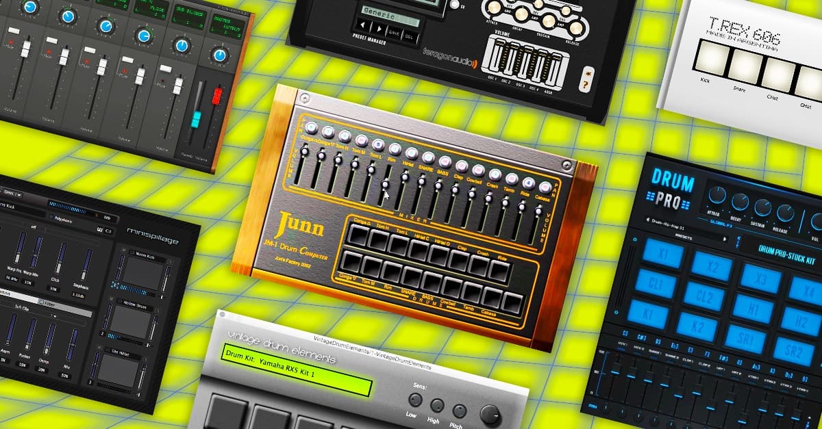 15 Free Drum VST Plugins for the Best Drum Tracks in 2024