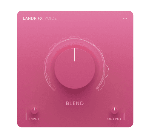 LANDR FX Voice Plugin