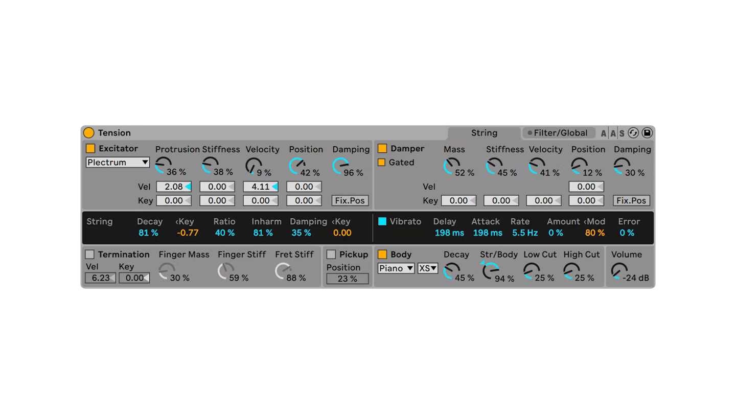 ableton tension